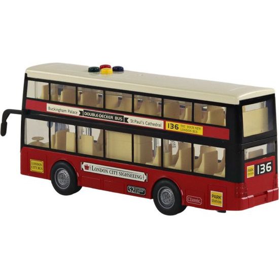 Dvoupatrový autobus na baterie 1:16