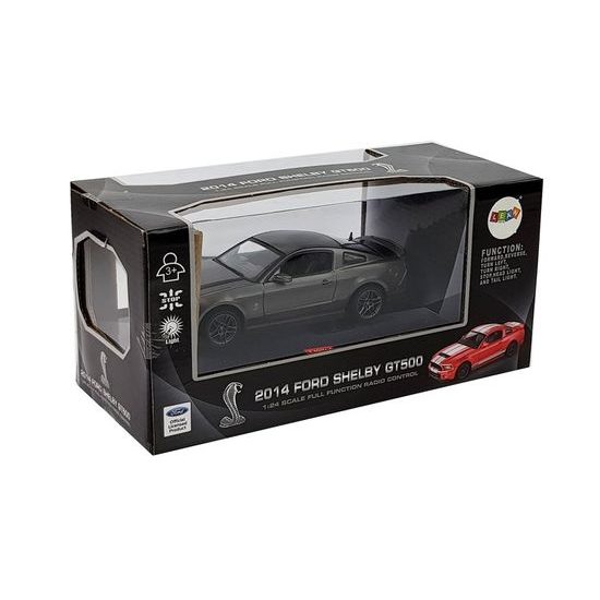 Autíčko na dálkové ovládání Ford Shelby GT500 1:24 stříbrné