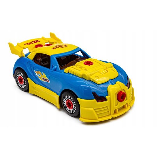 Dětské šroubovací autíčko na baterie 2v1 Racing Car