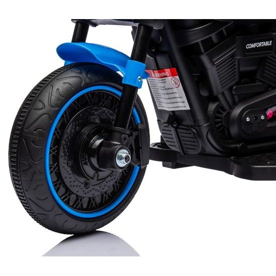 Dětská elektrická motorka Faster - modrá