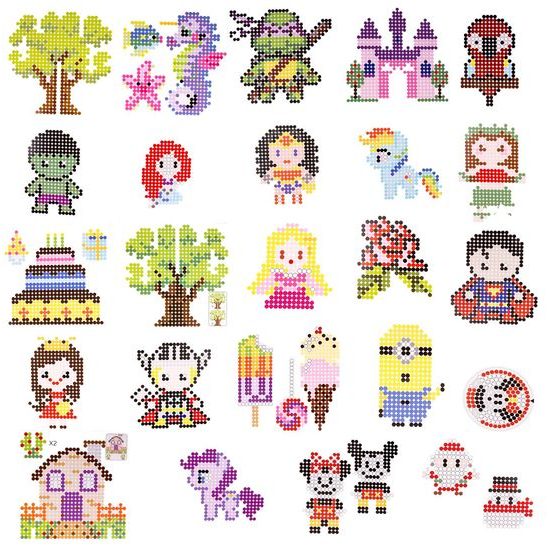 Neónové zažehlovací korálky Neon Iron Beads 10000 kusů