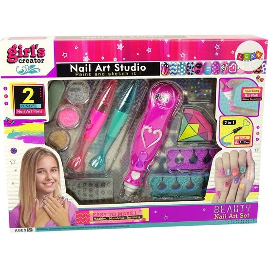 Sada na malování nehtů pera Glitter Diamonds