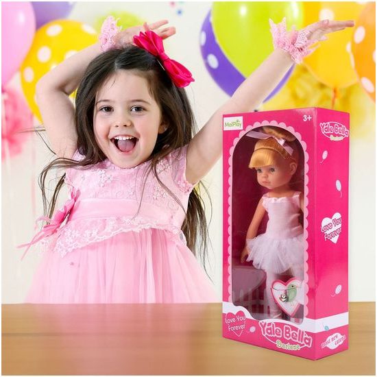 Dětská panenka baletka Pretty Girl 33 cm