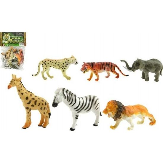 Zvířátka safari ZOO 6ks