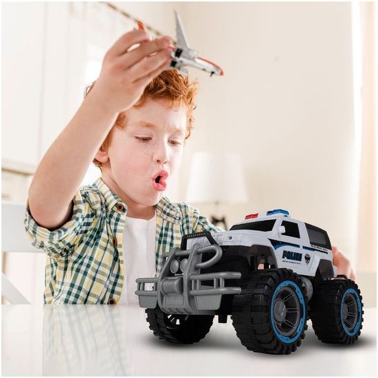 Policejní auto na setrvačník BigFoot Police