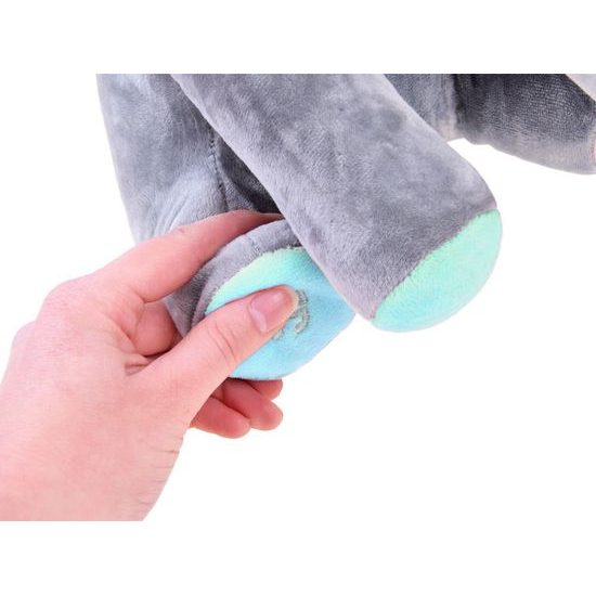 Interaktivní plyšový slon Bodo modrý