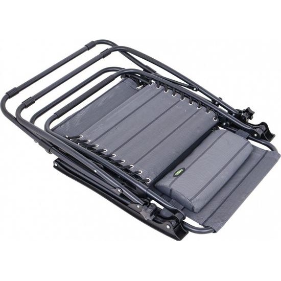 Zahradní a plážové lehátko se stojanem na nápoje a telefon