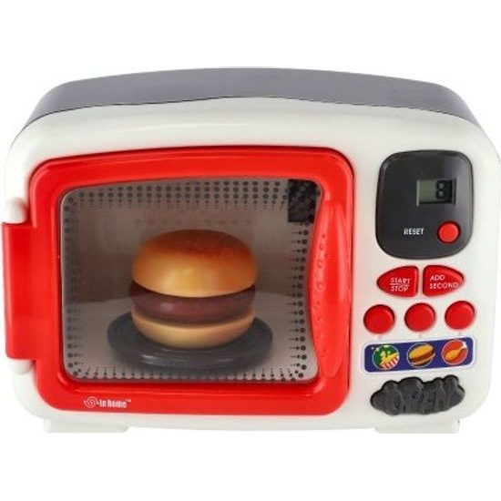 Mikrovlnná trouba elektronická - na baterie s doplňky