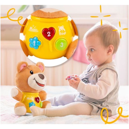 Interaktivní plyšový medvídek na baterie Magic Bear