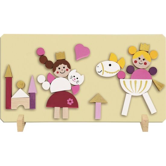 Magnetické puzzle Princezny