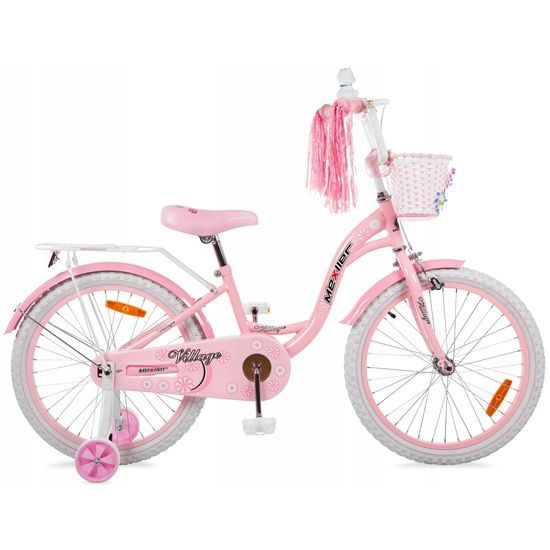 Dětské kolo Mexller Village světle růžová 20"