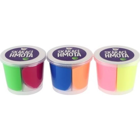 Sliz - Hmota skákací hopíková - mix 3 barvy