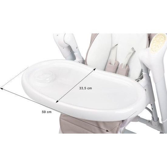 Kojenecké houpací křeslo Indigo black green