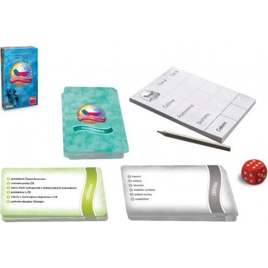 Máme rádi Česko - cestovní společenská hra CZ verze