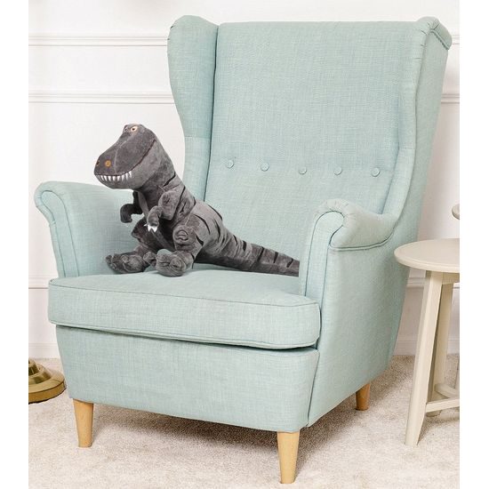 Plyšový dinosaurus Dino 70 cm šedý