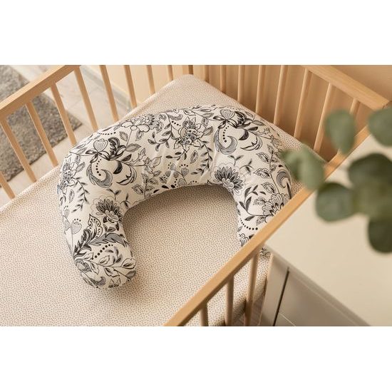 Kojící polštář černobílý