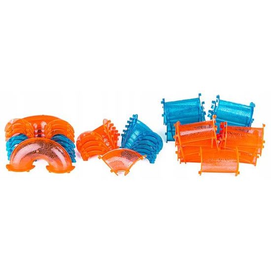 Doris magnetická svítící stavebnice se skluzavkou Light Magnetic 150 dílů