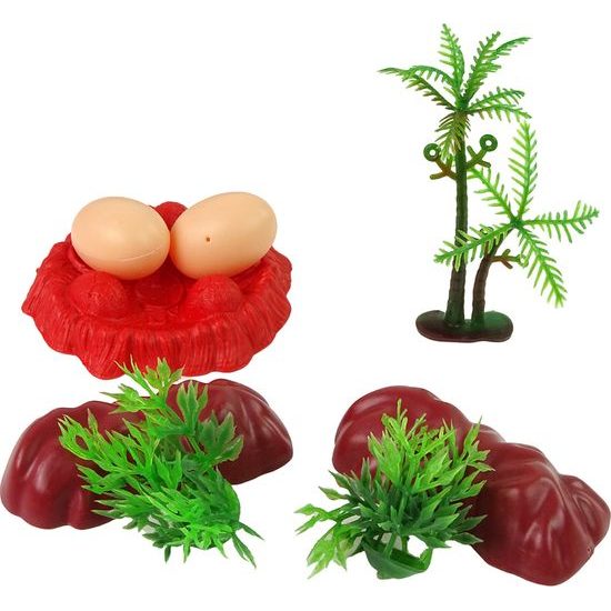 Sada figurek dinosaurů s příslušenstvím 15 kusů