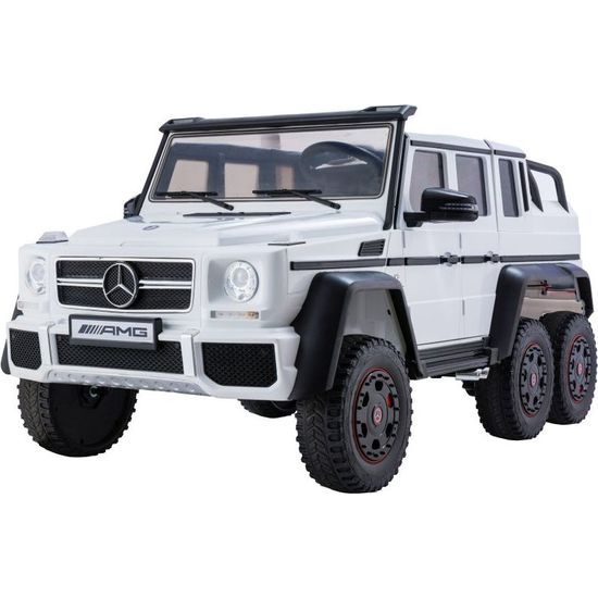 Elektrické auto Mercedes G63 6x4 24V bílé