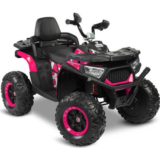 Dětská elektrická čtyřkolka GIGANT, růžová