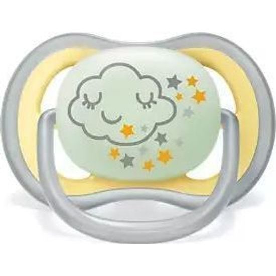 Dudlík Ultra Air - žlutý 2ks