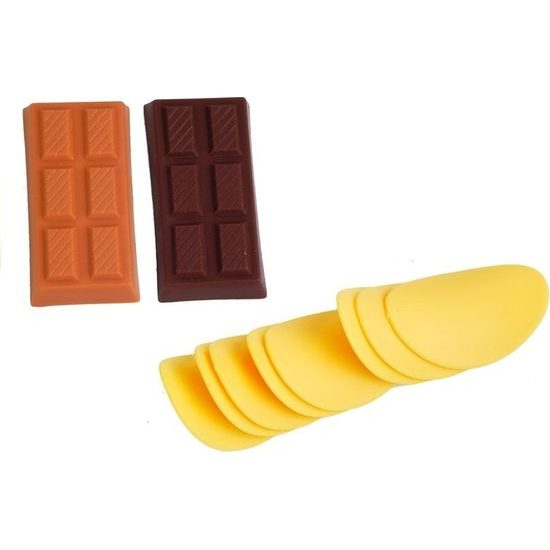 Plastové potraviny ve džbánu - 50 prvků