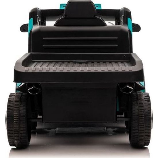 Elektrické auto Mercedes XMX622B modré LCD - návěs