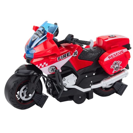 Šroubovací motorka se světly a zvuky DIY Fire