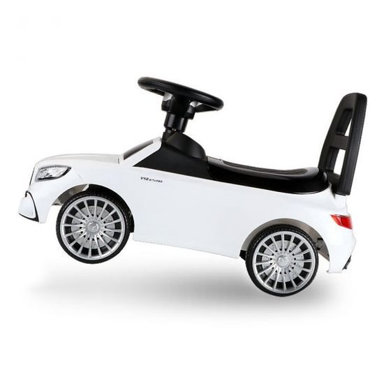 Odrážedlo Mercedes AMG S 65 s LED světly bílé