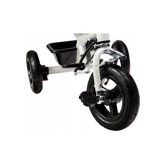 Ecotoys dětská tříkolka se stříškou modrá - nafukovací kola