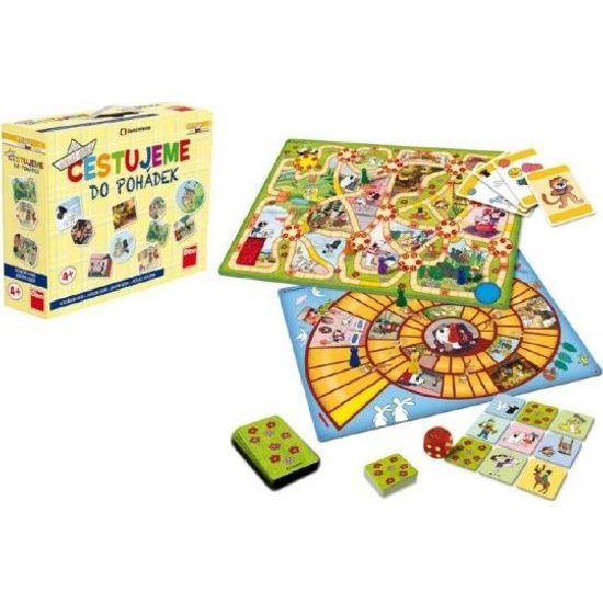 Cestujeme do pohádek - společenská hra