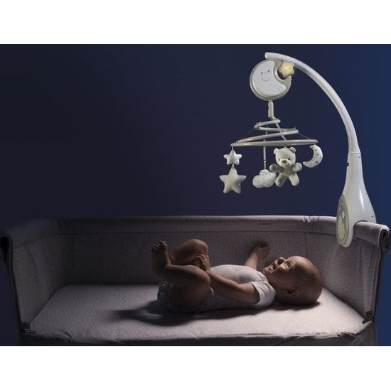 Chicco Kolotoč nad postýlku Next 2 Dreams béžový