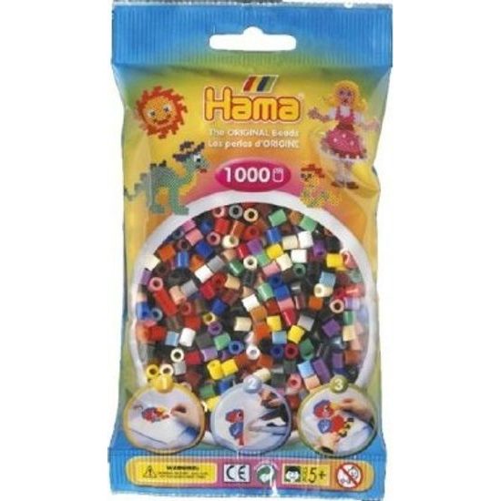 Zažehlovací korálky Hama MIDI barevné 1000ks