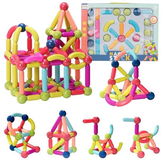 Magnetická stavebnice Magnet Sticks 46 dílků