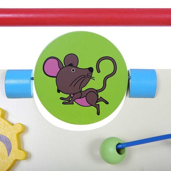 Ecotoys dětské dřevěné chodítko