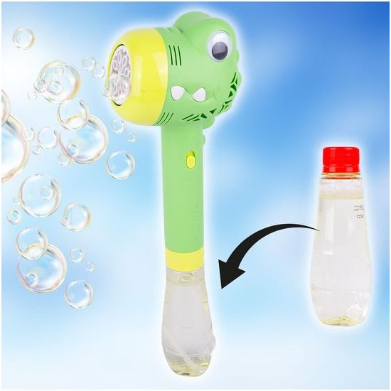 Dětský bublifuk na baterie Crocodille Bubble