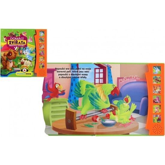 Zvuková knížka Domácí zvířata