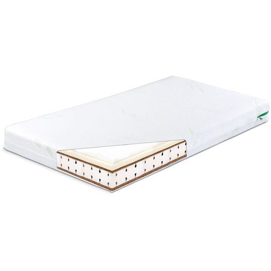 Matrace Sensillo Memory termo-molitan-kokos 140x70 cm-Aloe Vera