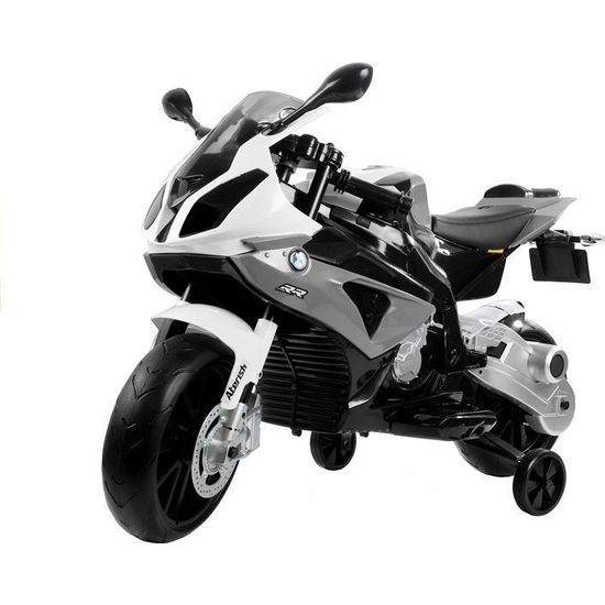 Elektrická motorka BMW S1000RR stříbrná