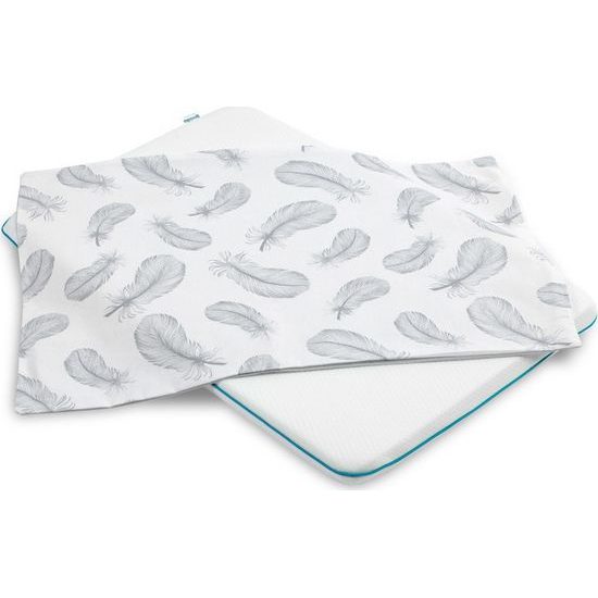 Polštář do postýlky Memory bílý
