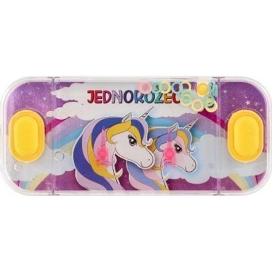 Vodní hra hlavolam - jednorožec -mix 4 druhy