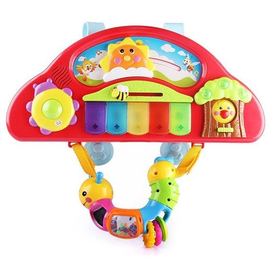 Huile Toys interaktivní hrazdička 3v1 Fitness Piano
