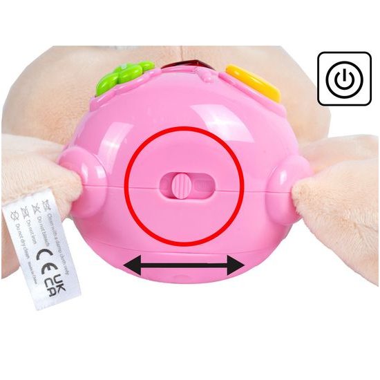 Interaktivní plyšový králíček na baterie Magic Rabbit