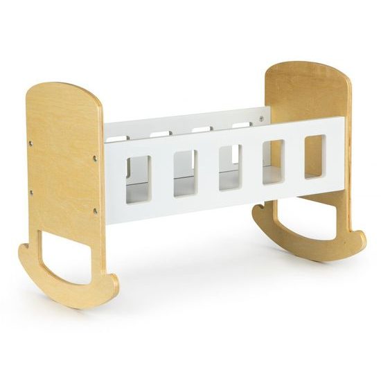 Ecotoys dřevěná postýlka pro panenky
