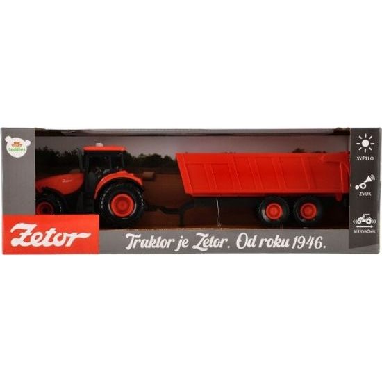 Traktor Zetor s valníkem