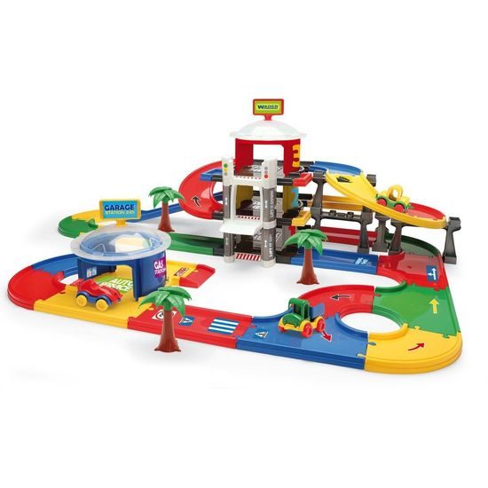 Wader Mega garáž s výtahem a dráhou 7,4 m