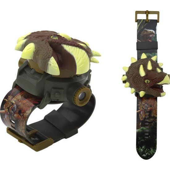 Hodinky 3D projektor Dinosaur Triceratops