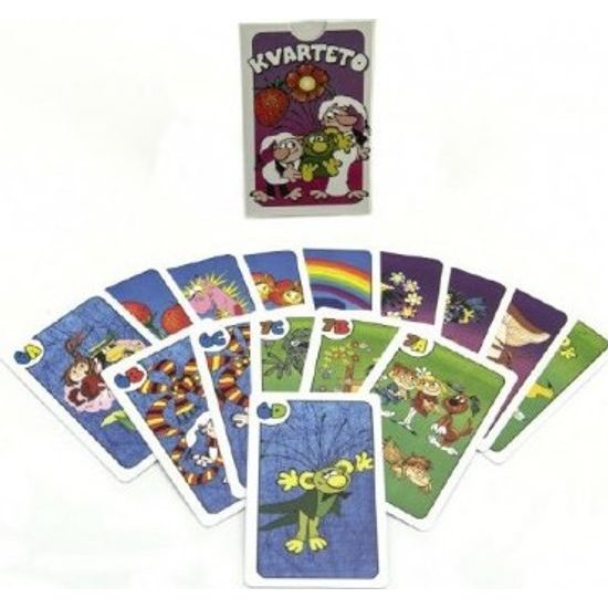 Kvarteto Pojď s námi do pohádky - společenská hra