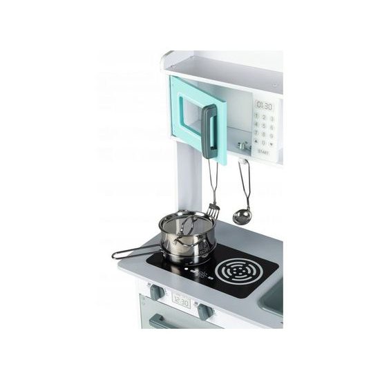 Ecotoys dětská dřevěná kuchyňka s příšlušenstvím