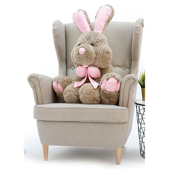 Plyšový králík Bunny 90 cm béžový